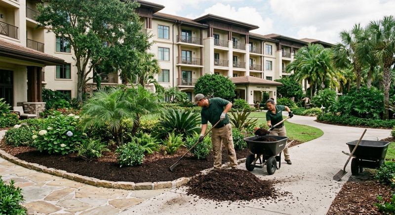 Hotel Mulching in Ventura County, CA